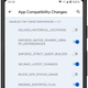 Here’s what the new compatibility toggle menu will look like in Android 12.